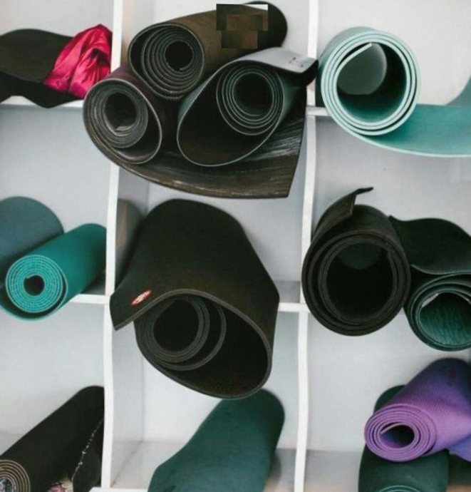 Vinyasa class in studio
